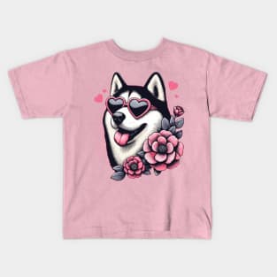 husky lover Kids T-Shirt